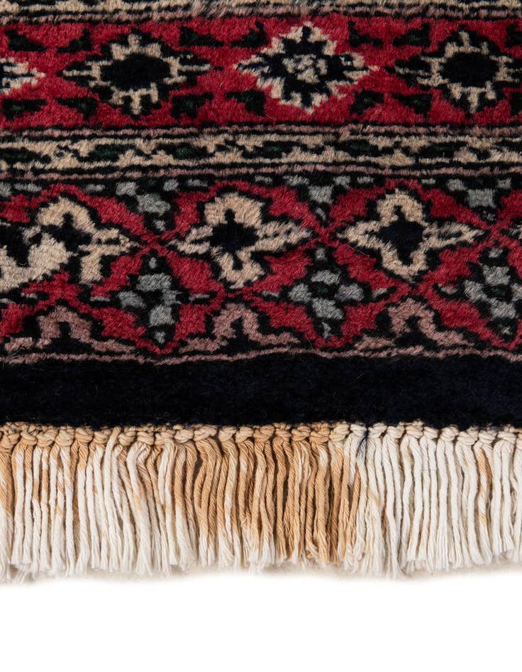 Detail image of 2' 2 x 3'  Hand Knotted Bokhara Oriental Wool Rug