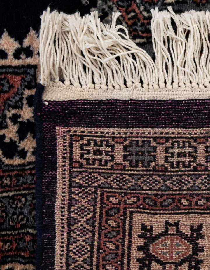 4' 2 x 6' 3 Hand Knotted Bokhara Oriental Wool Rug
