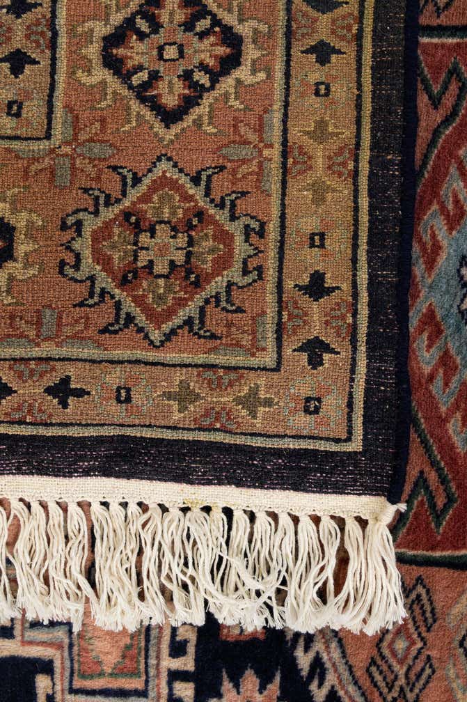 4' 5 x 6' Hand Knotted Bokhara Oriental Wool Rug