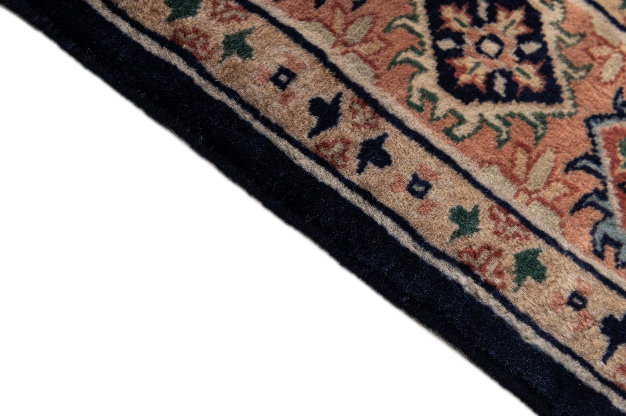 4' 5 x 6' Hand Knotted Bokhara Oriental Wool Rug