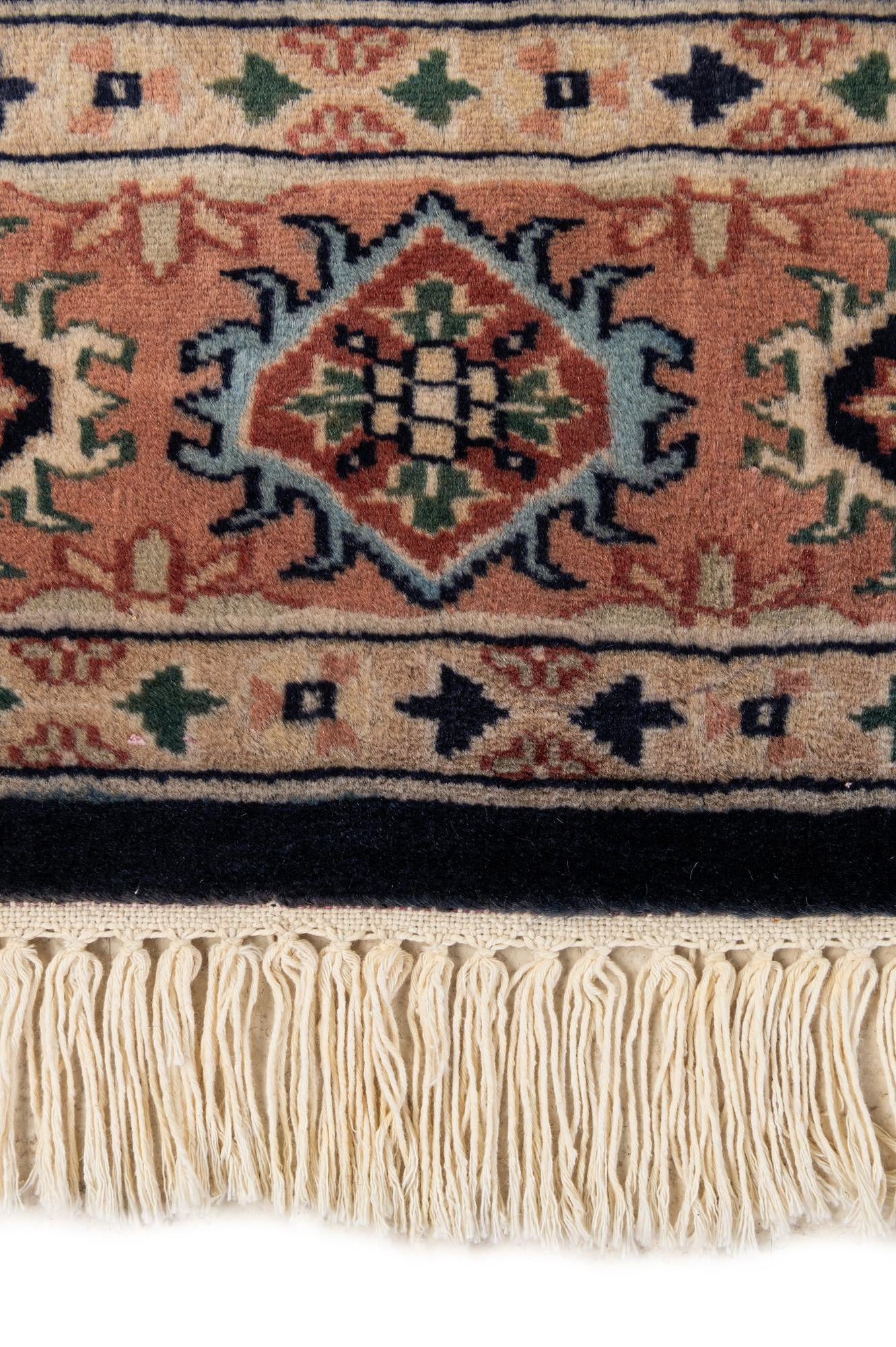4' 5 x 6' Hand Knotted Bokhara Oriental Wool Rug