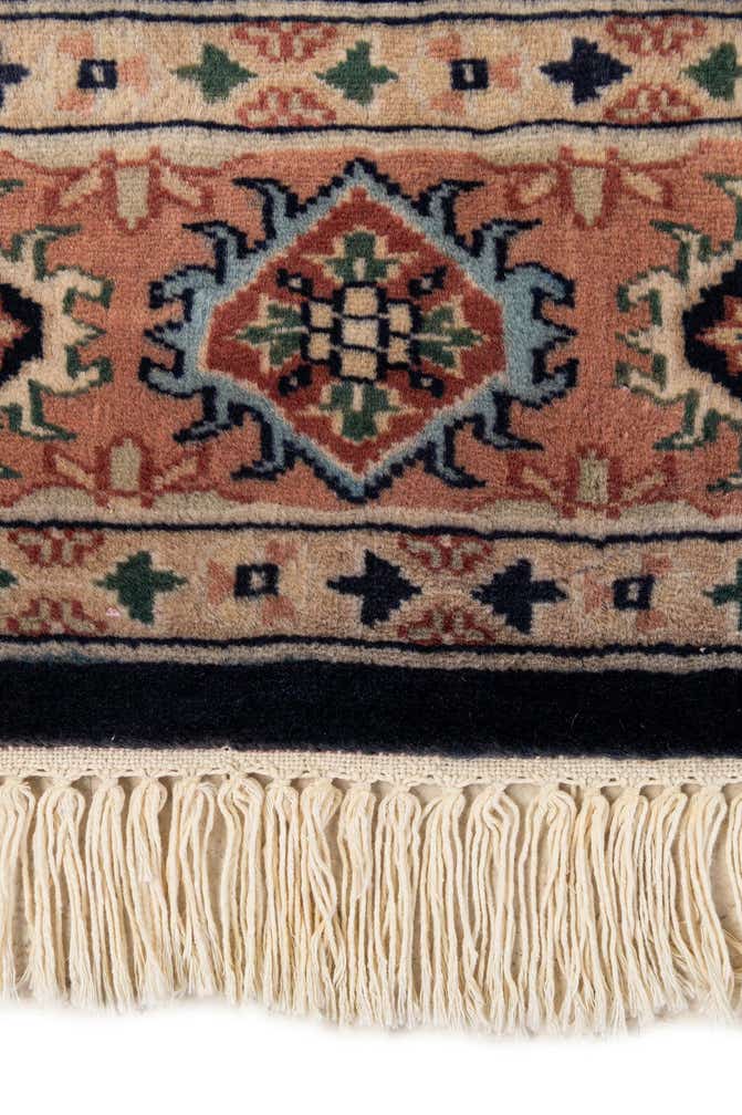 4' 5 x 6' Hand Knotted Bokhara Oriental Wool Rug