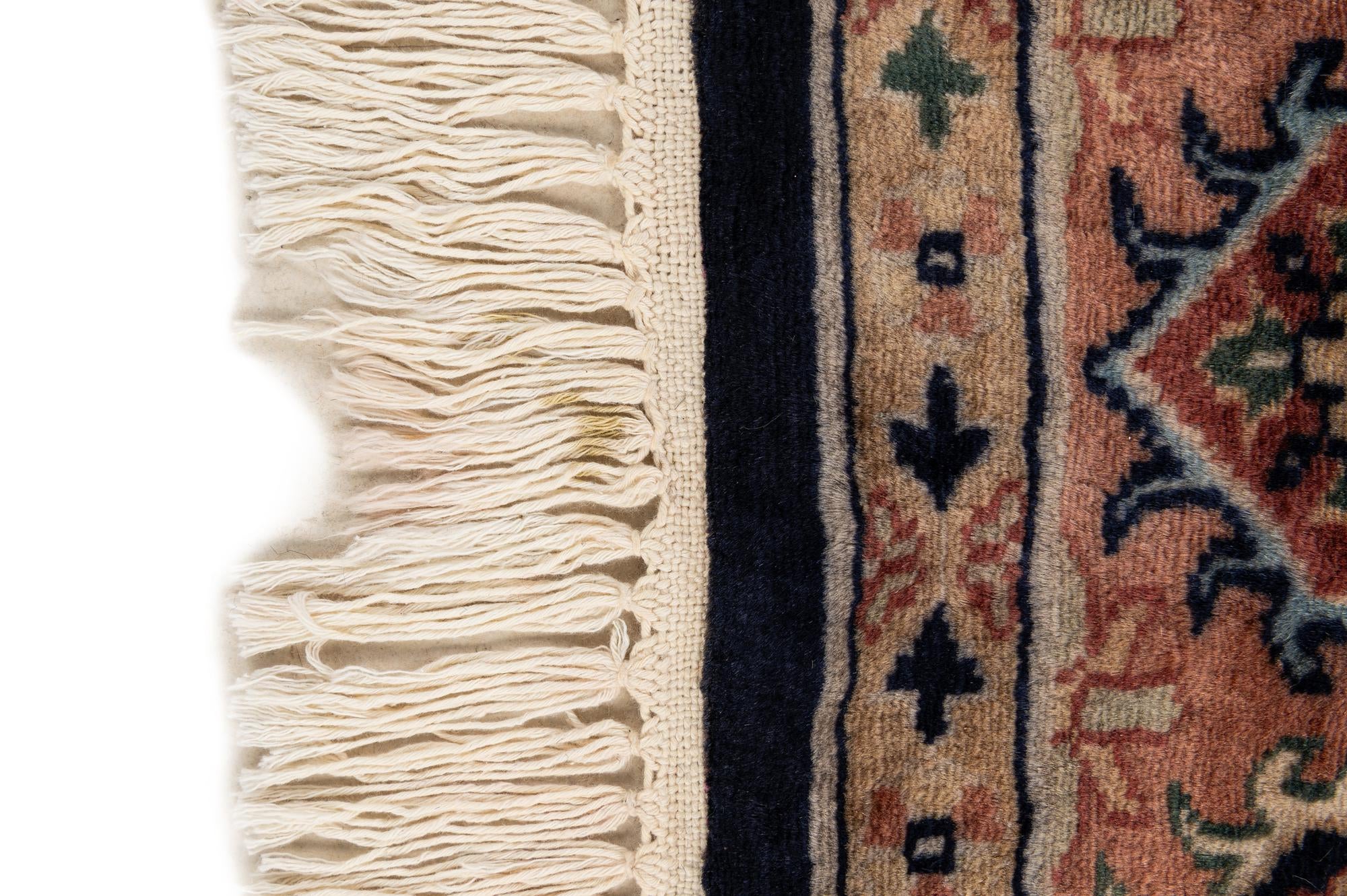 4' 5 x 6' Hand Knotted Bokhara Oriental Wool Rug