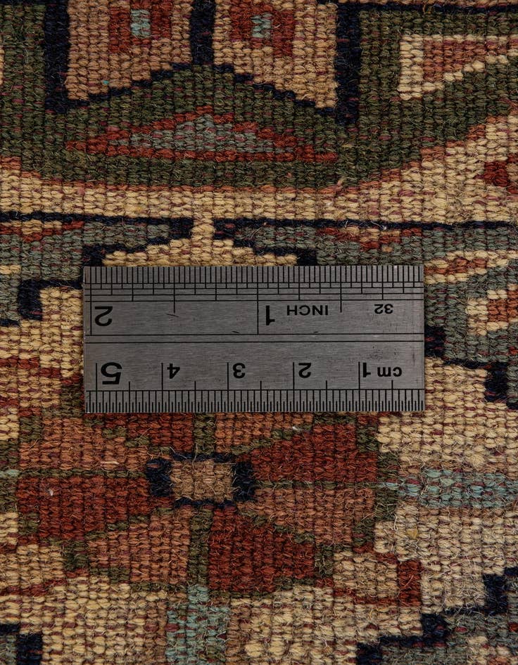 Detail image of 4' 5 x 5' 11  Hand Knotted Bokhara Wool Rug