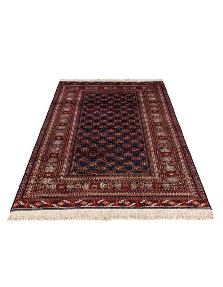 6' 5 x 9' 11 Hand Knotted Bokhara Oriental Wool Rug