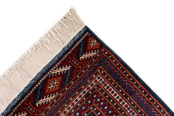 6' 5 x 9' 11 Hand Knotted Bokhara Oriental Wool Rug