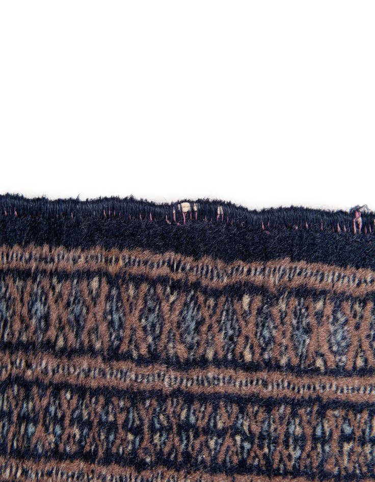 Detail image of 4' 1 x 5' 8  Hand Knotted Bokhara Oriental Wool Rug