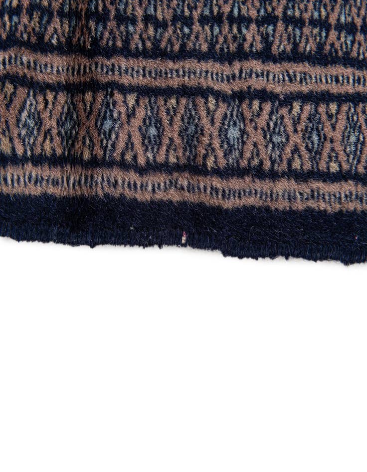 Detail image of 4' 1 x 5' 8  Hand Knotted Bokhara Oriental Wool Rug