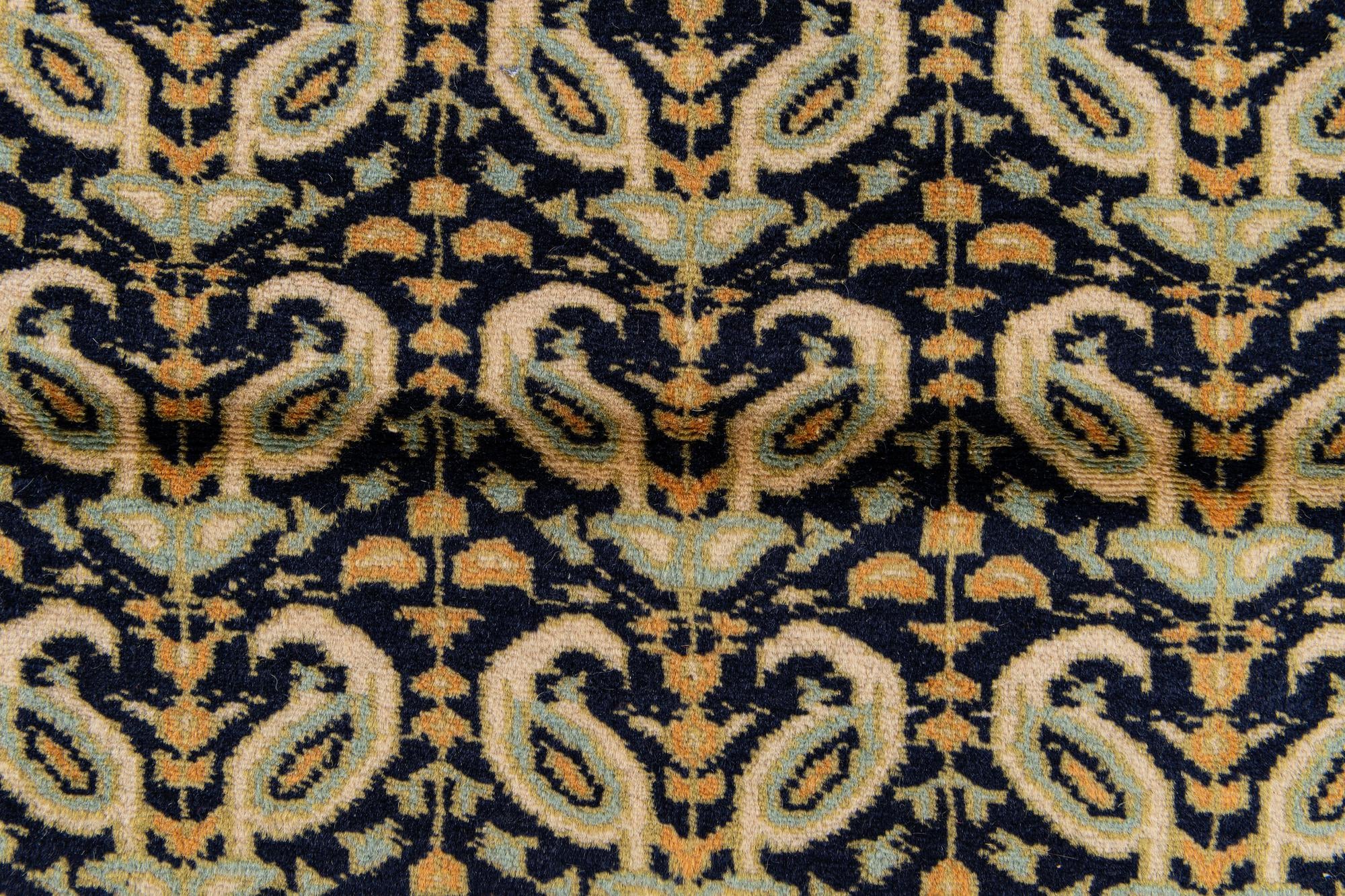 4' 2 x 5' 7 Hand Knotted Bokhara Oriental Wool Rug