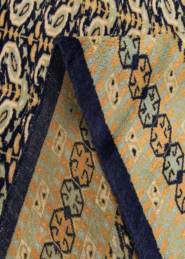 4' 2 x 5' 7 Hand Knotted Bokhara Oriental Wool Rug