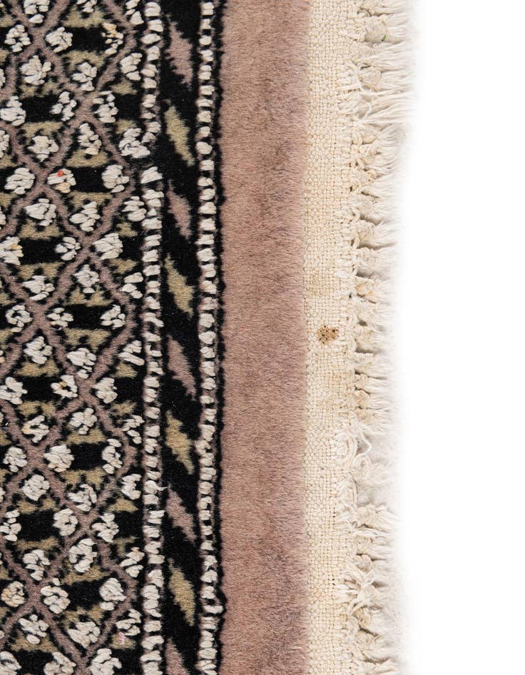 Detail image of 6' 5 x 8' 11  Hand Knotted Bokhara Oriental Rug