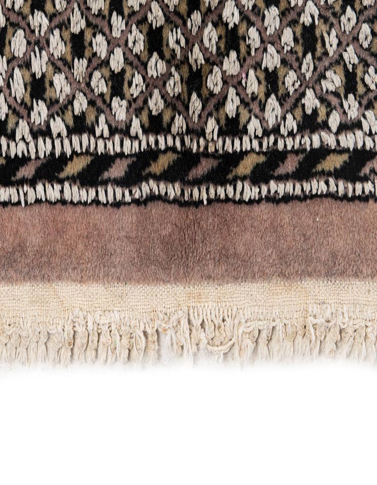 Detail image of 6' 5 x 8' 11  Hand Knotted Bokhara Oriental Rug