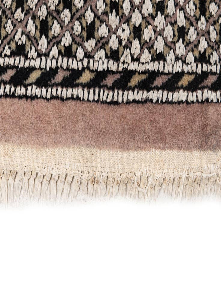 Detail image of 6' 5 x 8' 11  Hand Knotted Bokhara Oriental Rug