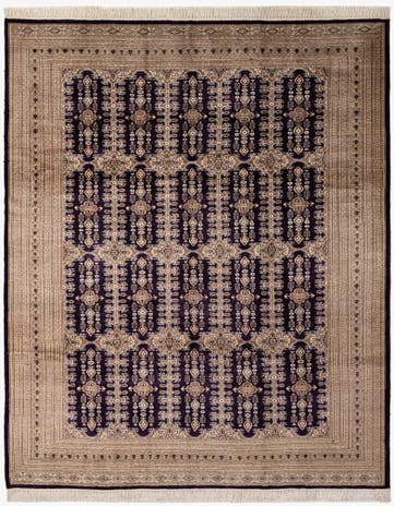 8' 5 x 10' 3 Hand Knotted Bokhara Oriental Rug