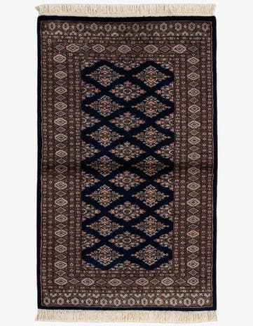 3' x 5' 2 Hand Knotted Bokhara Oriental Rug