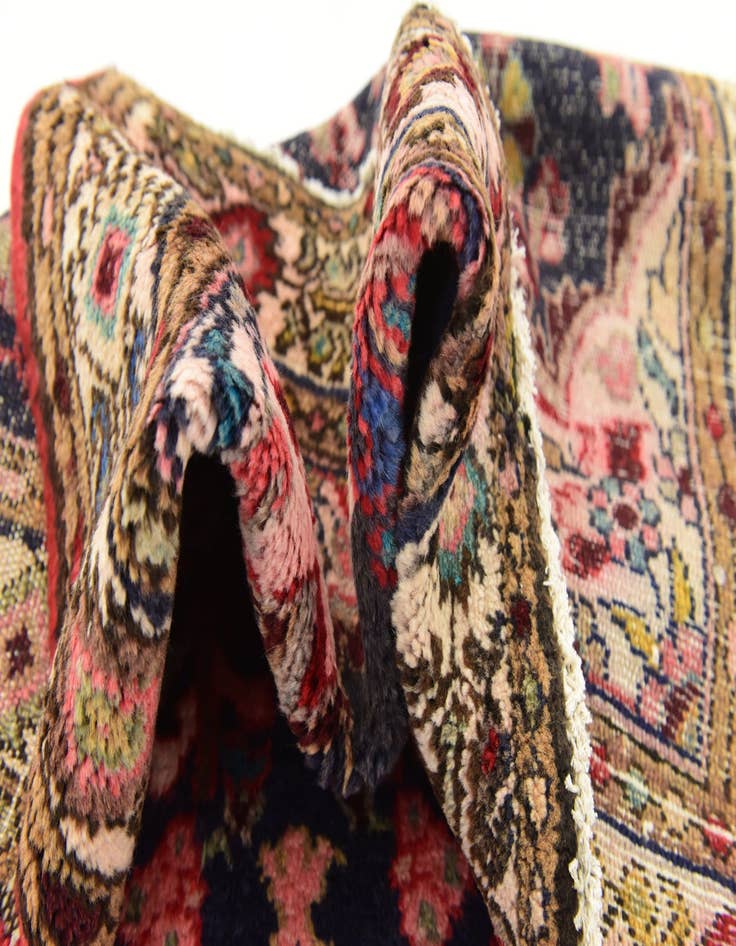 Detail image of 3' 3 x 6'  Hand Knotted Borchelu Persian Wool Rug