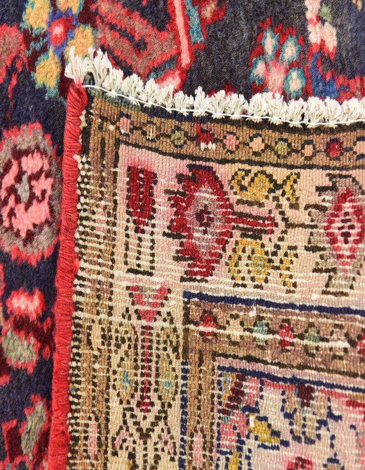 Detail image of 3' 3 x 6'  Hand Knotted Borchelu Persian Wool Rug