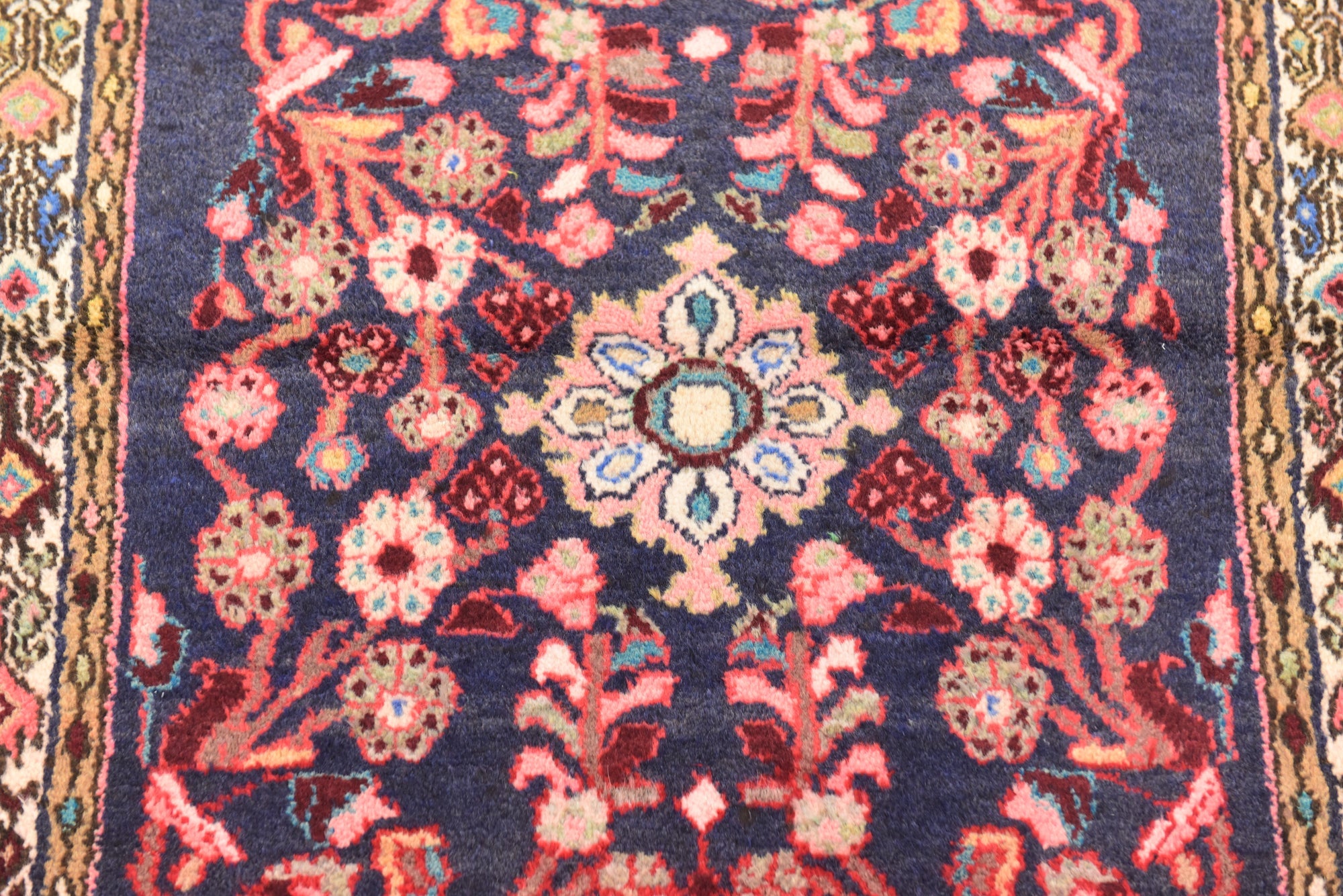 3' 3 x 6' Hand Knotted Borchelu Persian Wool Rug