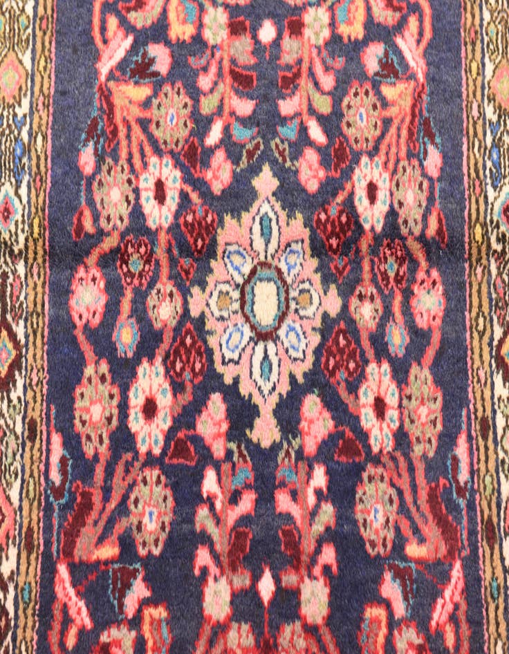 Detail image of 3' 3 x 6'  Hand Knotted Borchelu Persian Wool Rug