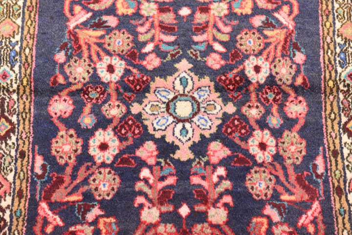 3' 3 x 6' Hand Knotted Borchelu Persian Wool Rug