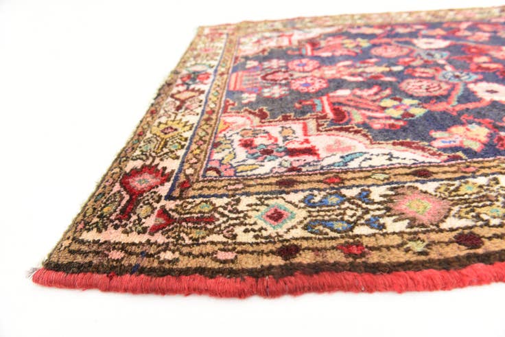 Detail image of 3' 3 x 6' Hand Knotted Borchelu Persian Wool Rug