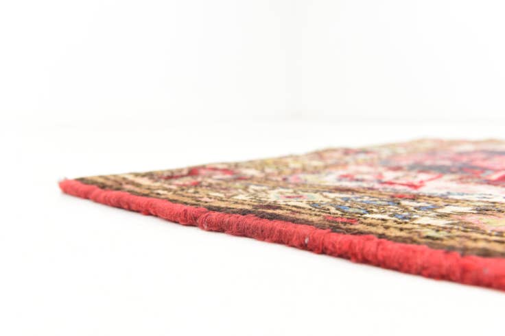 Detail image of 3' 3 x 6' Hand Knotted Borchelu Persian Wool Rug