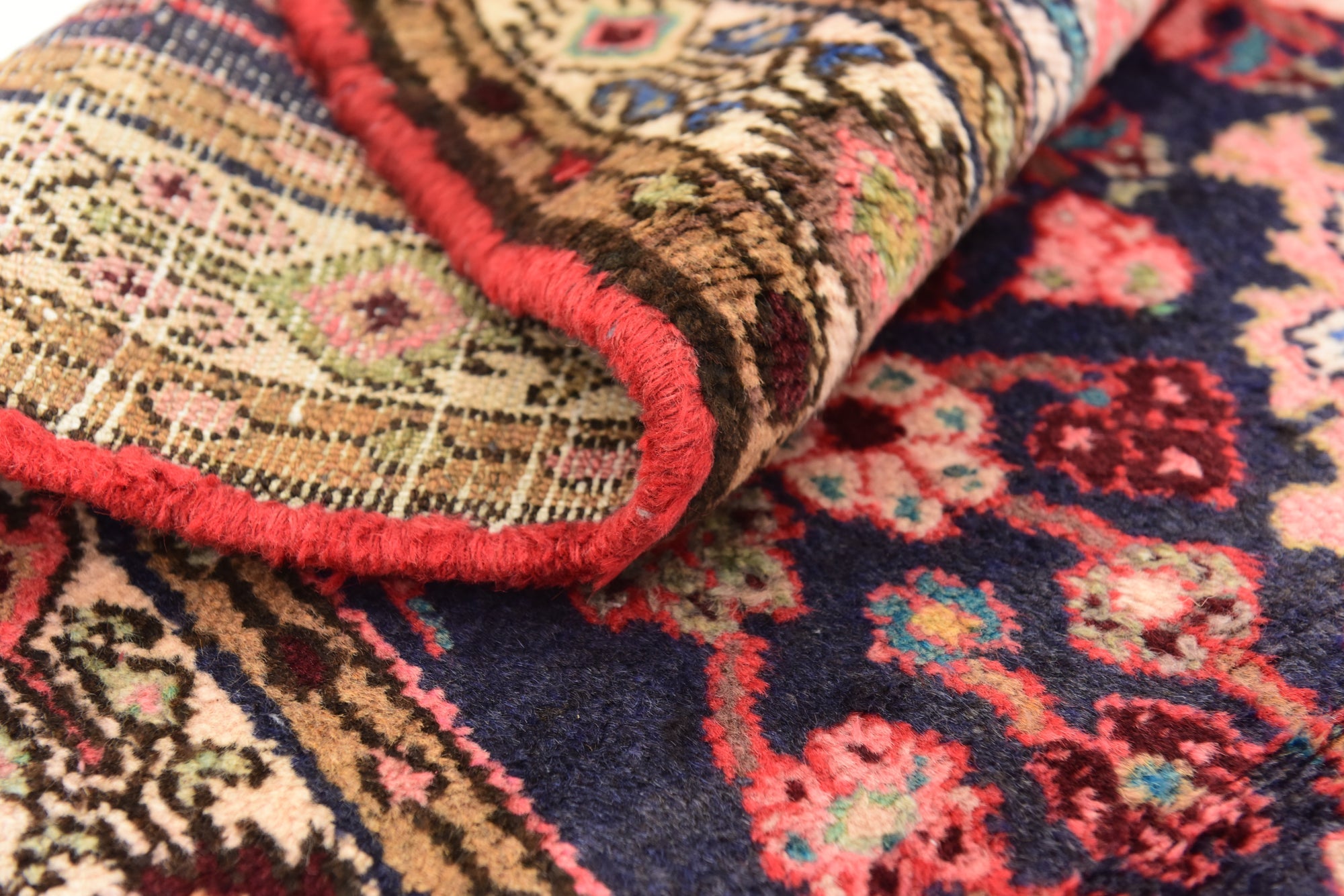 3' 3 x 6' Hand Knotted Borchelu Persian Wool Rug