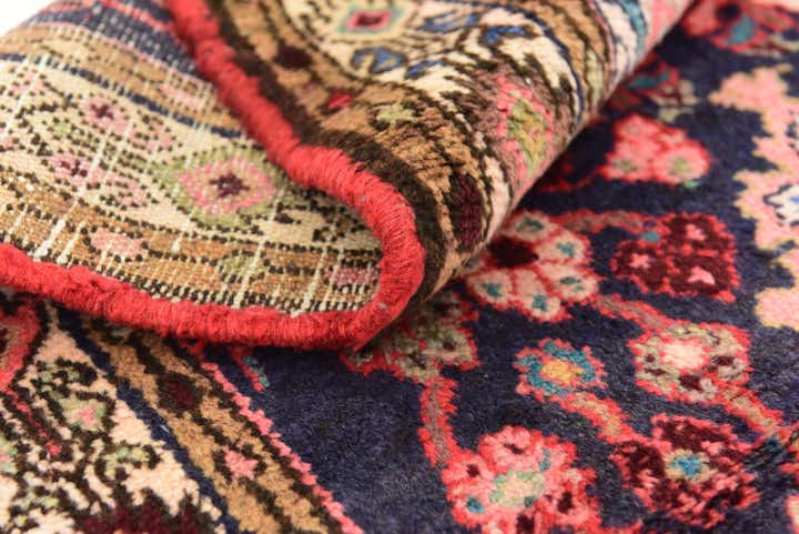 3' 3 x 6' Hand Knotted Borchelu Persian Wool Rug