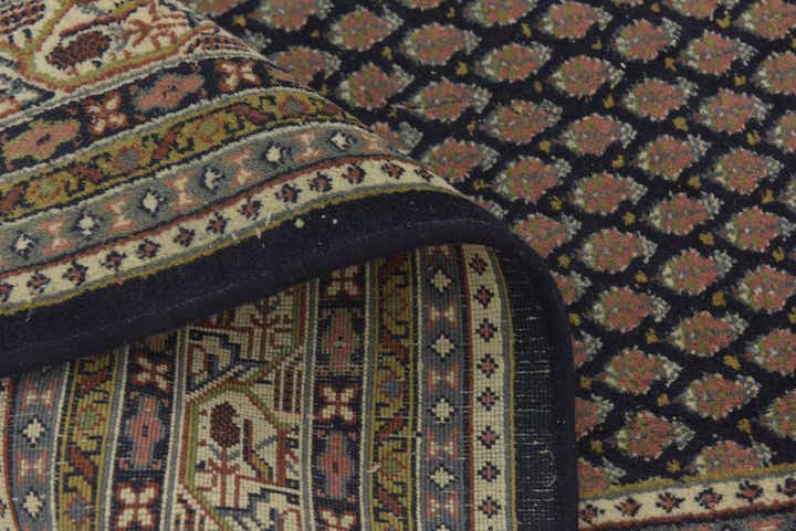 6' 8 x 9' 2 Hand Knotted Botemir Persian Wool Rug