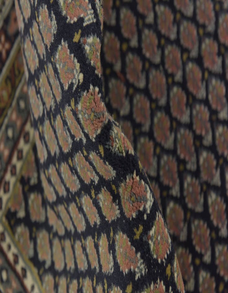 Detail image of 6' 8 x 9' 2 Hand Knotted Botemir Persian Wool Rug