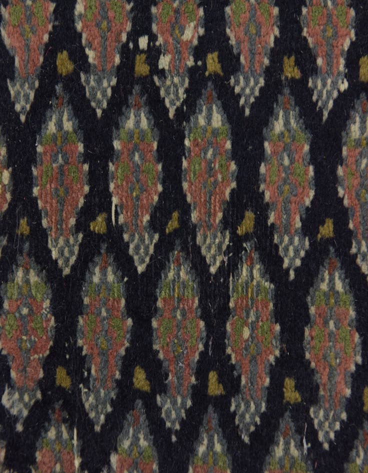 Detail image of 6' 8 x 9' 2 Hand Knotted Botemir Persian Wool Rug