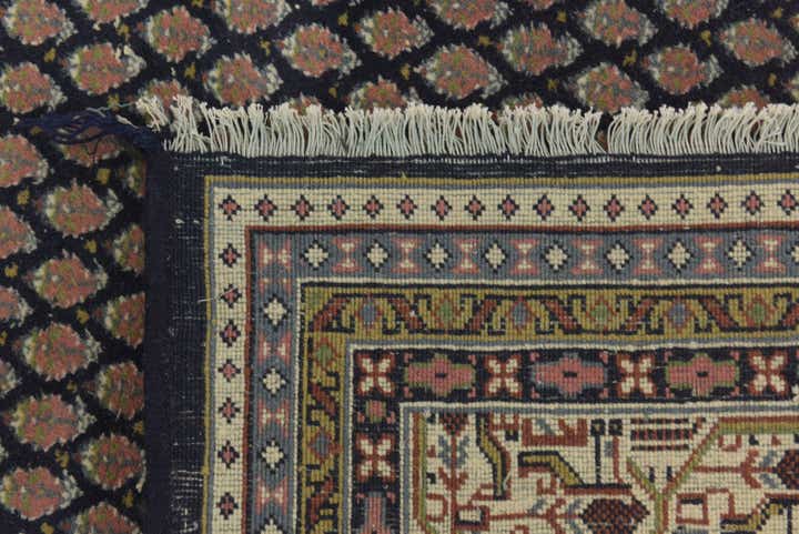 6' 8 x 9' 2 Hand Knotted Botemir Persian Wool Rug