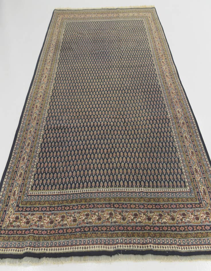 Detail image of 6' 8 x 9' 2 Hand Knotted Botemir Persian Wool Rug