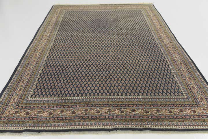 6' 8 x 9' 2 Hand Knotted Botemir Persian Wool Rug