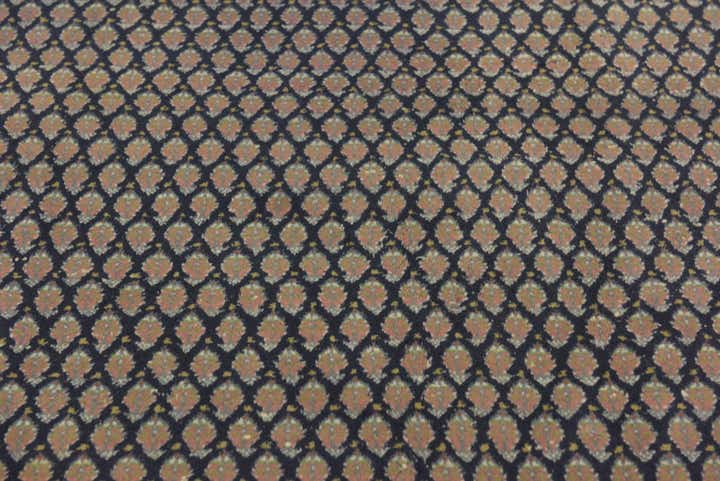 6' 8 x 9' 2 Hand Knotted Botemir Persian Wool Rug