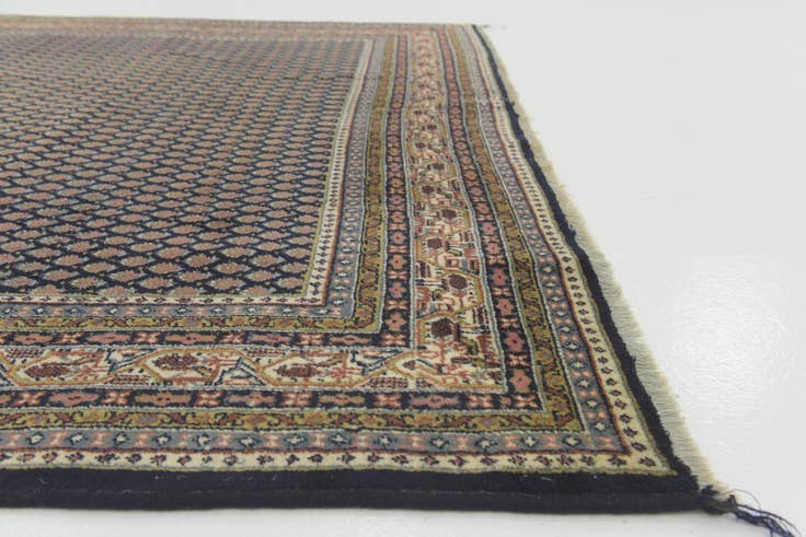 Detail image of 6' 8 x 9' 2 Hand Knotted Botemir Persian Wool Rug