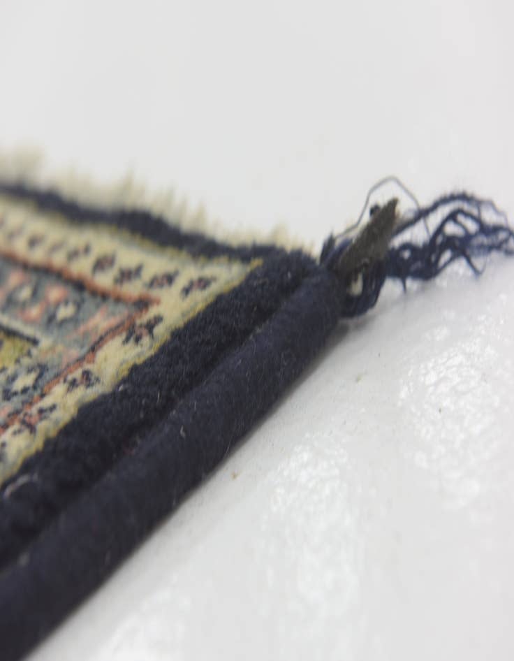 Detail image of 6' 8 x 9' 2 Hand Knotted Botemir Persian Wool Rug