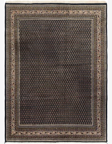 6' 8 x 9' 2 Hand Knotted Botemir Persian Wool Rug