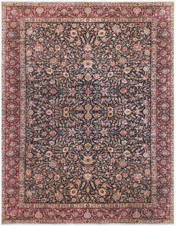 Navy Blue Boutique Rug