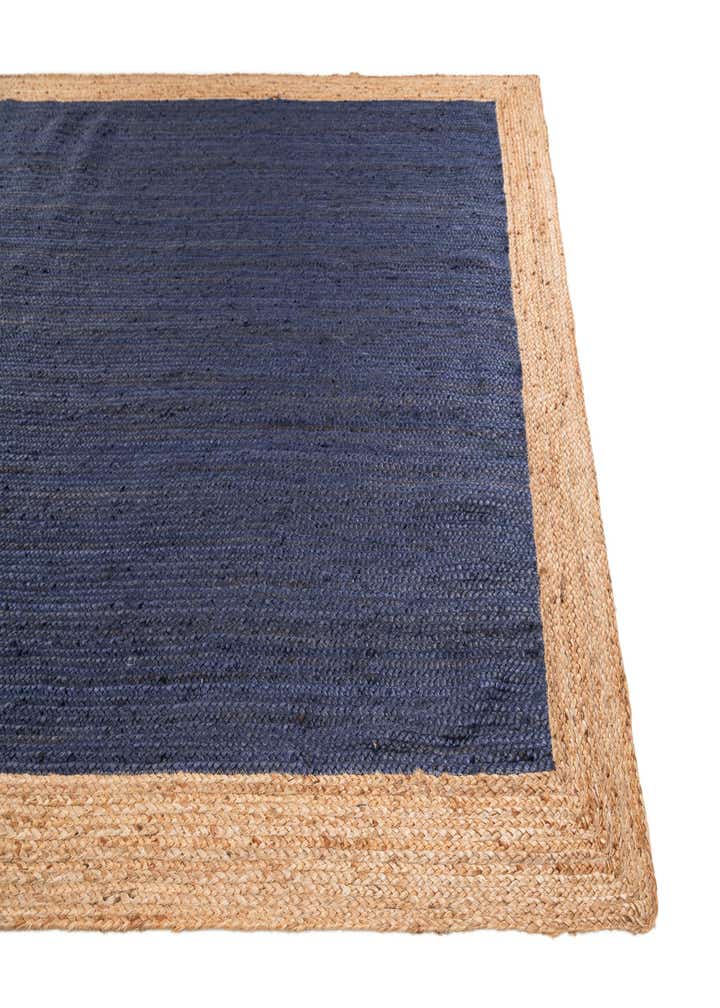 8' 1 x 10' Handmade Braided Jute Rug
