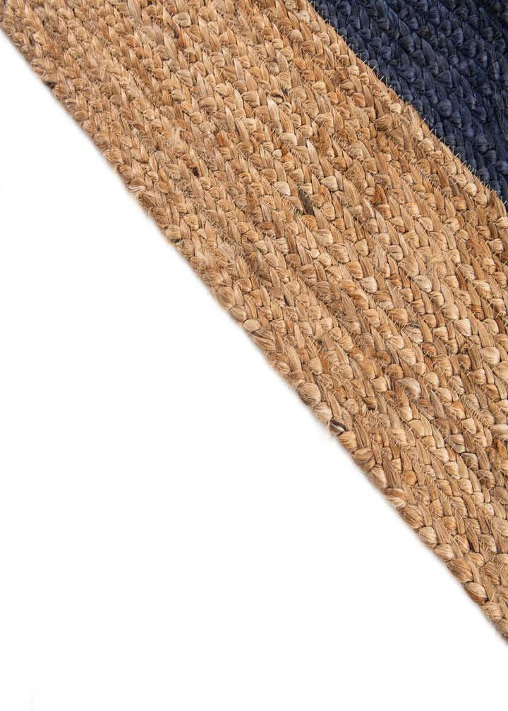 8' 1 x 10' Handmade Braided Jute Rug