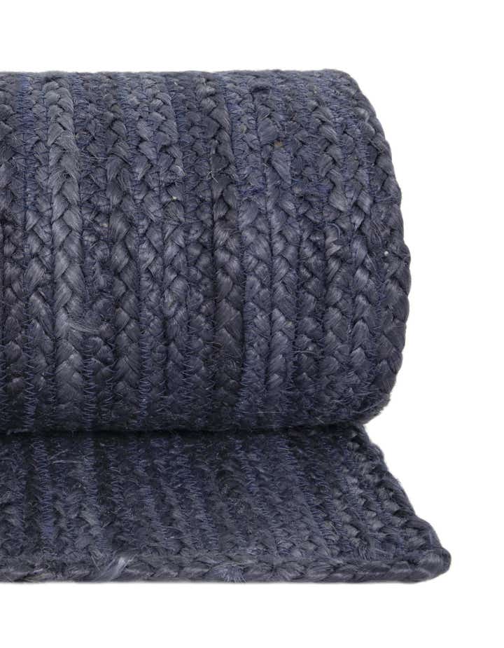 7' 1 x 10' Handmade Braided Jute Rug