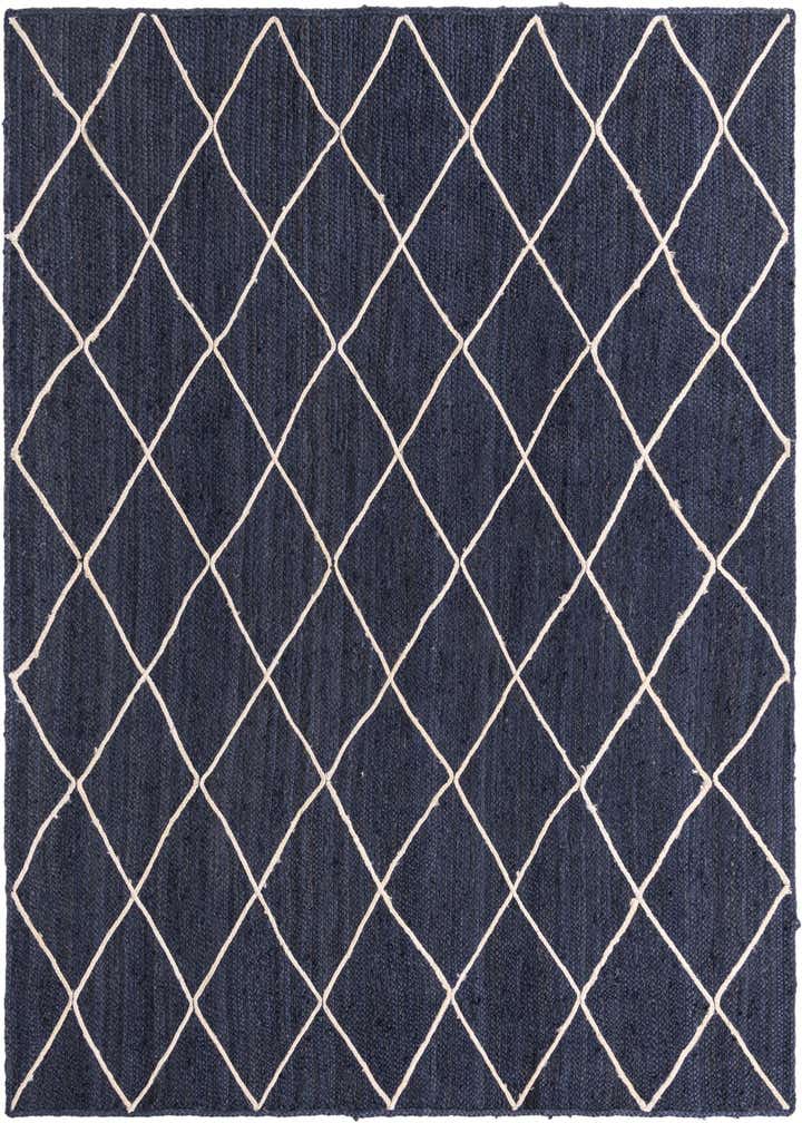 8' x 10' Handmade Braided Jute Rug