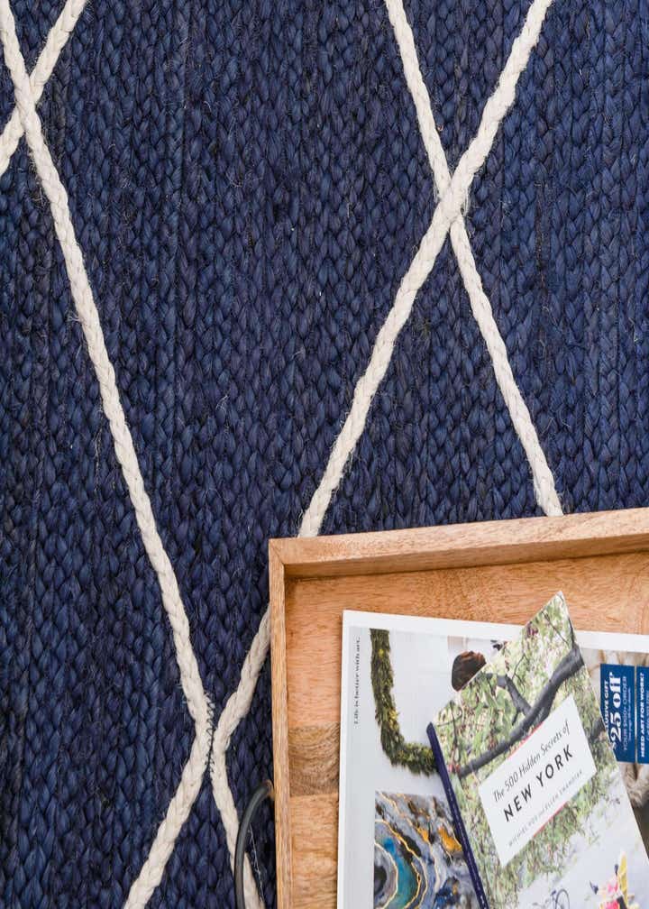 8' x 10' Handmade Braided Jute Rug