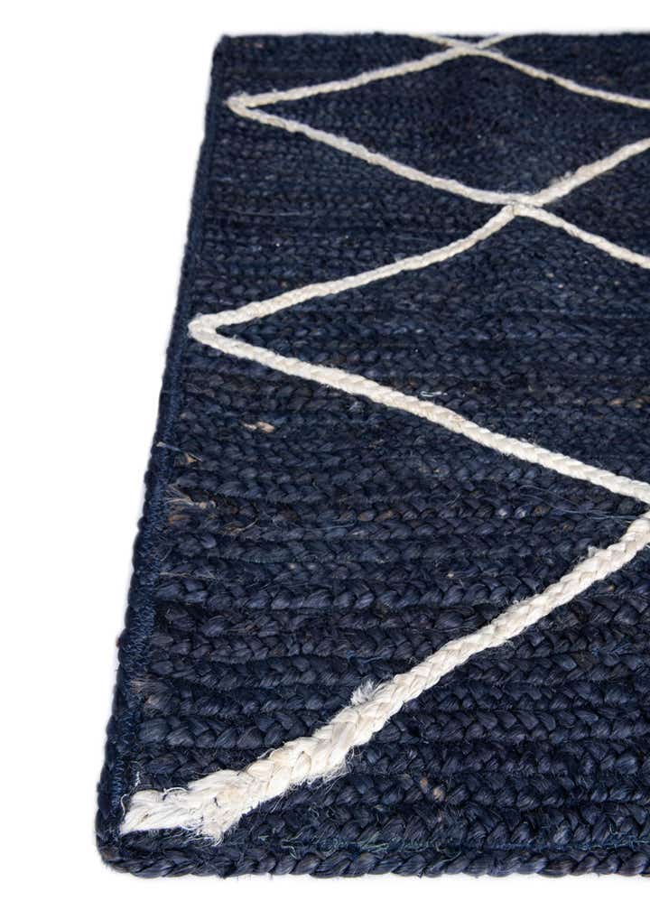 8' x 10' Handmade Braided Jute Rug