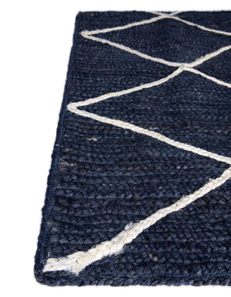 Detail image of 8' x 10' Handmade Braided Jute Rug