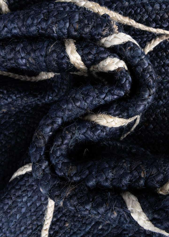 8' x 10' Handmade Braided Jute Rug