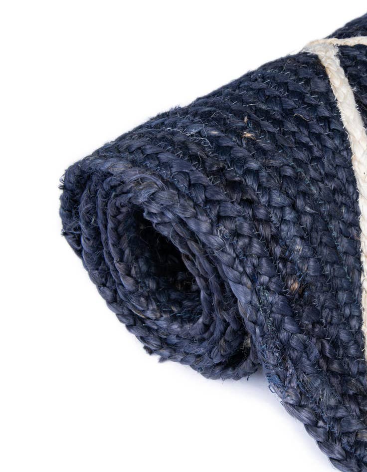 Detail image of 8' x 10' Handmade Braided Jute Rug
