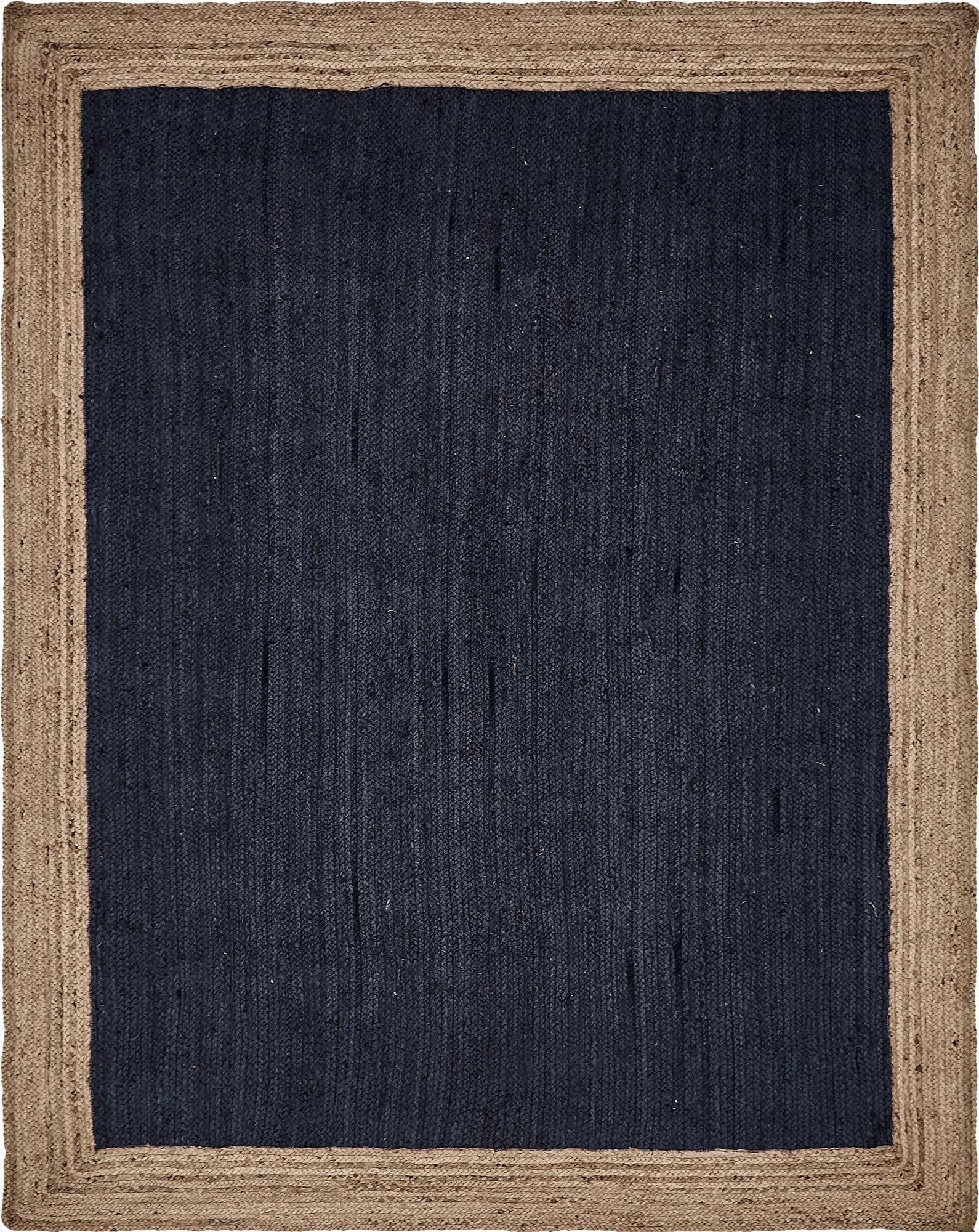 Primary image 8' x 10'  Hand Braided Jute Rug