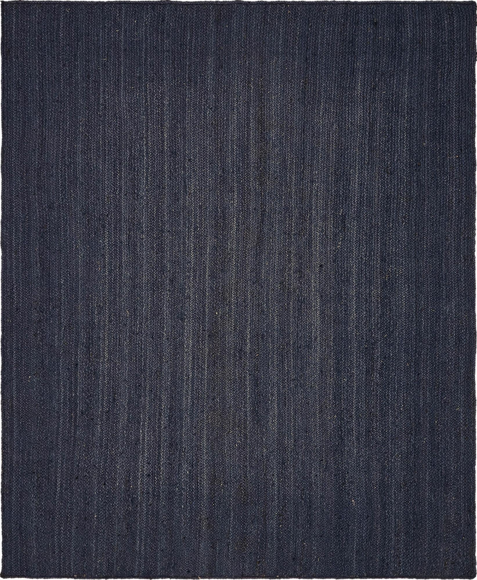 Primary image 8' x 10'  Hand Braided Jute Rug